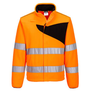 Fleece Hi-Vis Portocaliu/Negru