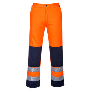 Pantaloni HiVis Seville Portocaliu/Navy
